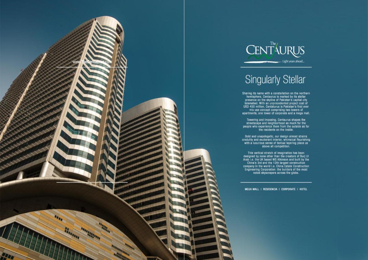 Centaurus Hotel Suites Islamabad Exterior photo